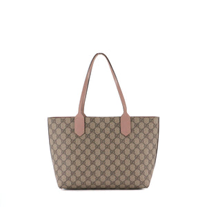GUCCI - Gucci Soho tote bag in silver grained leather 