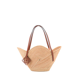 LOEWE - Flamenco Clutch shoulder bag in peach pink leather