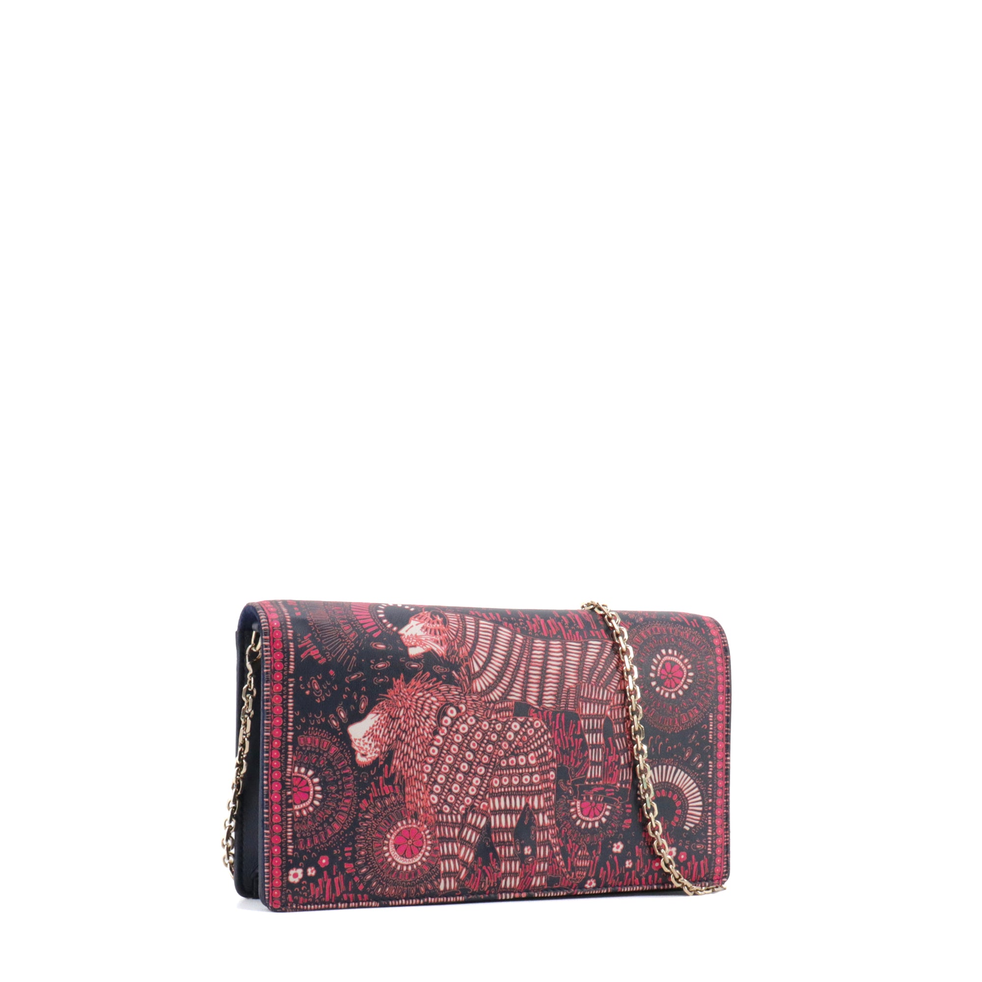 DIOR - Caro small denim shoulder bag