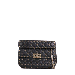 VALENTINO - Rockstud leather tote bag