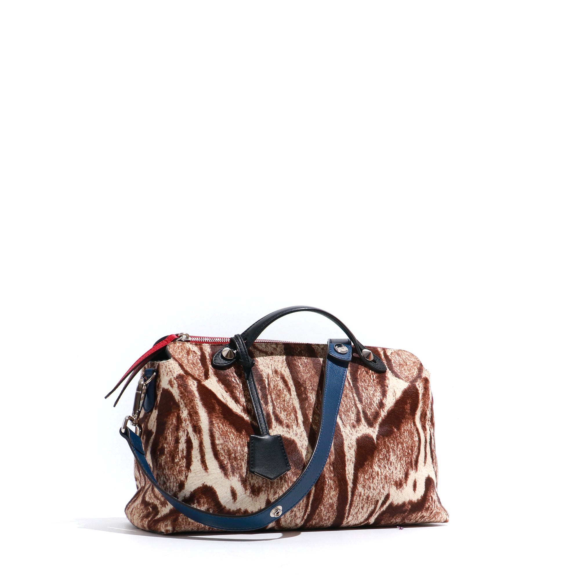 FENDI - Sac à bandoulière By The Way en poils de veau imprimé léopard