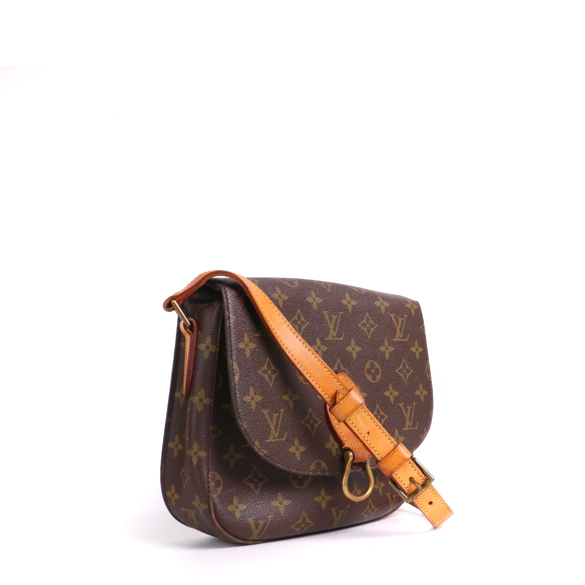 LOUIS VUITTON - Sac à bandoulière Saint Cloud Louis Vuitton en toile monogrammée vintage