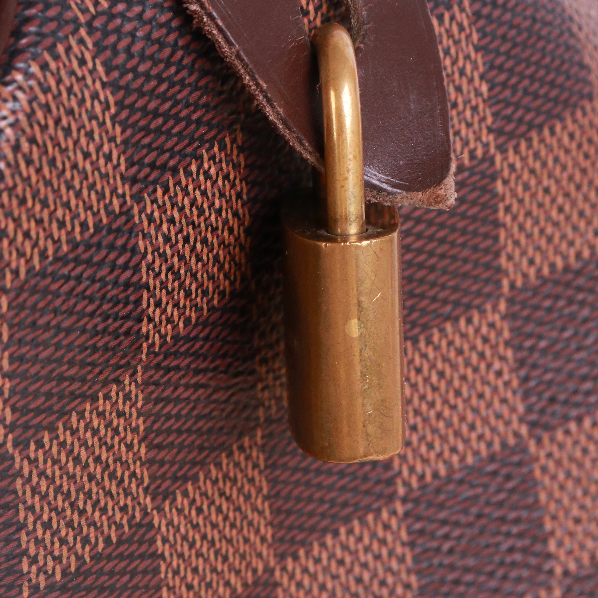 LOUIS VUITTON - Louis Vuitton Speedy 35 shoulder bag in Damier Ébène canvas