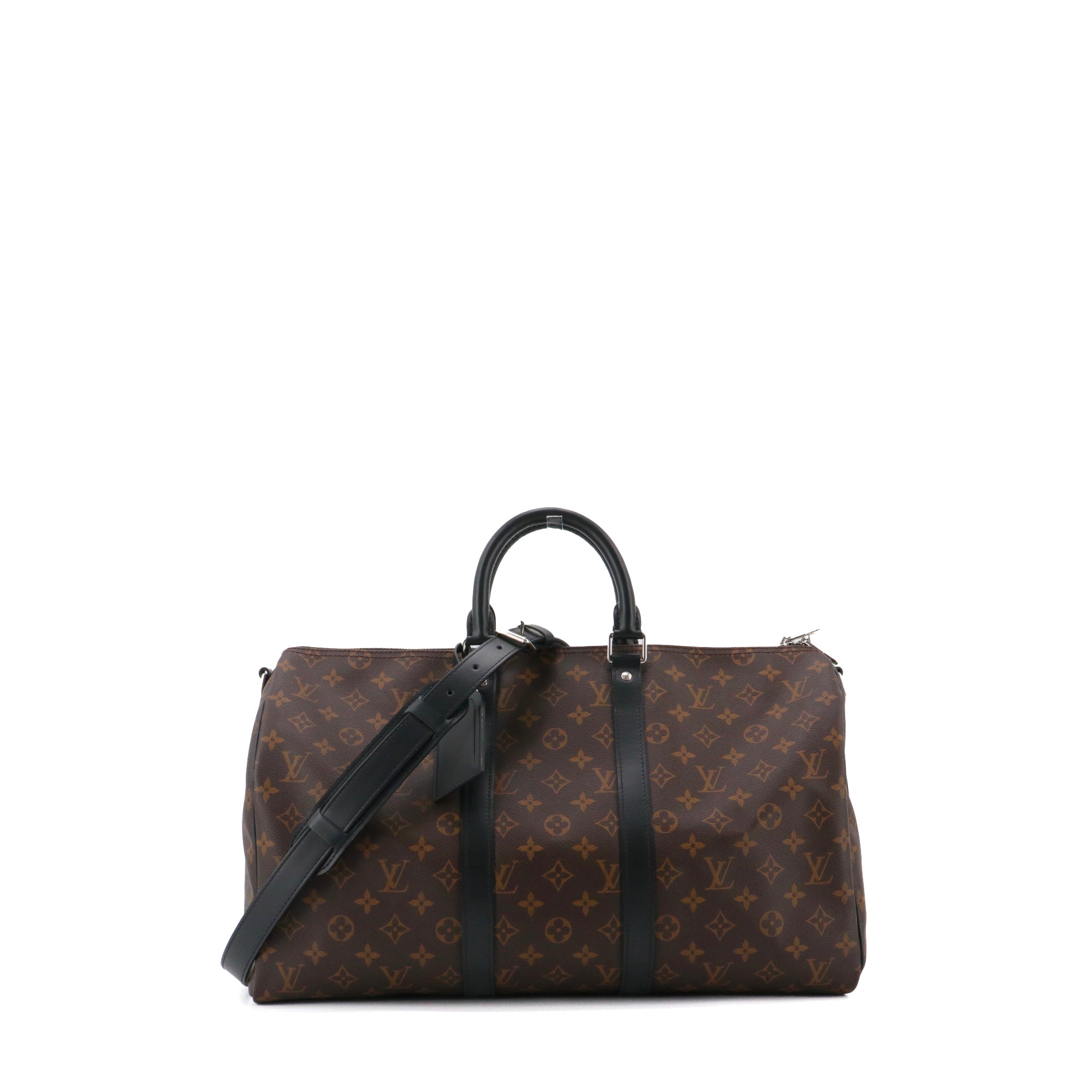 LOUIS VUITTON - Sac de voyage Keepall 45 Louis Vuitton en toile monogrammée