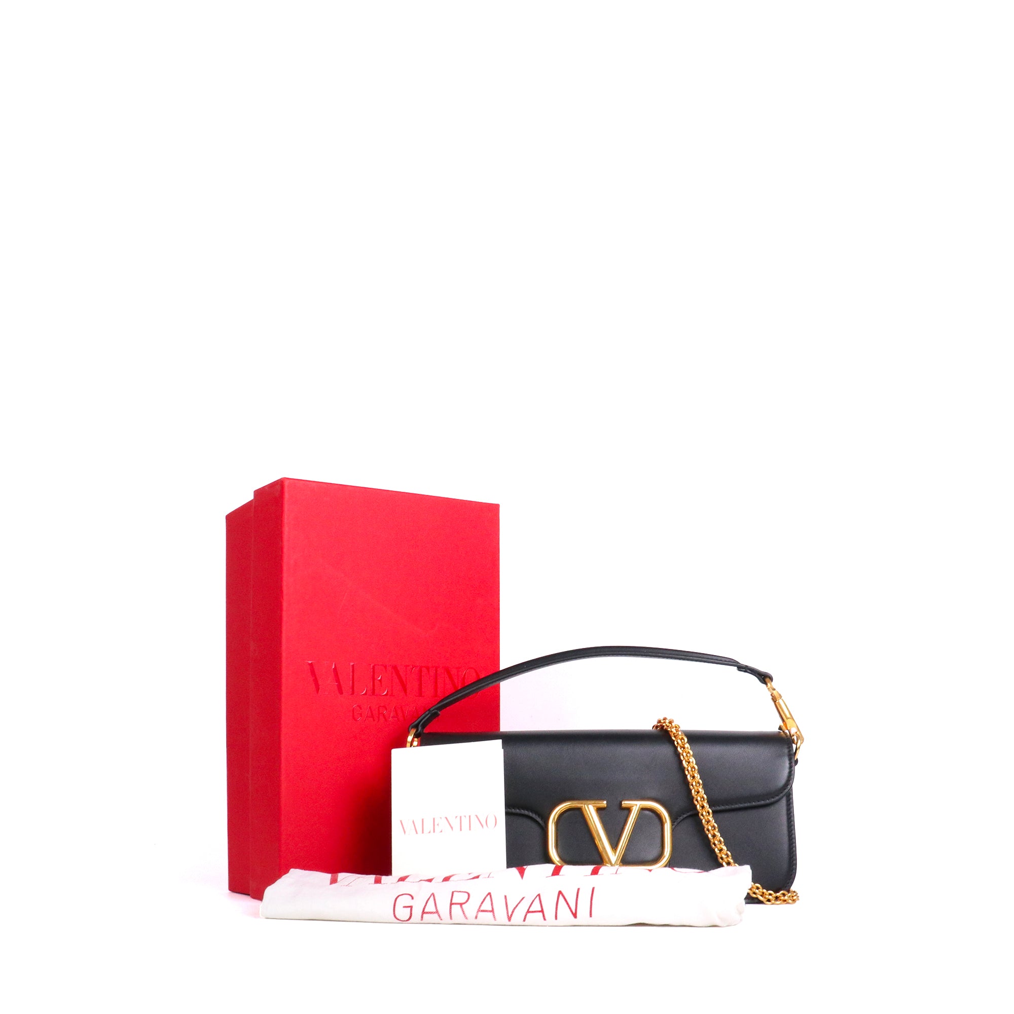 VALENTINO - Rockstud leather tote bag