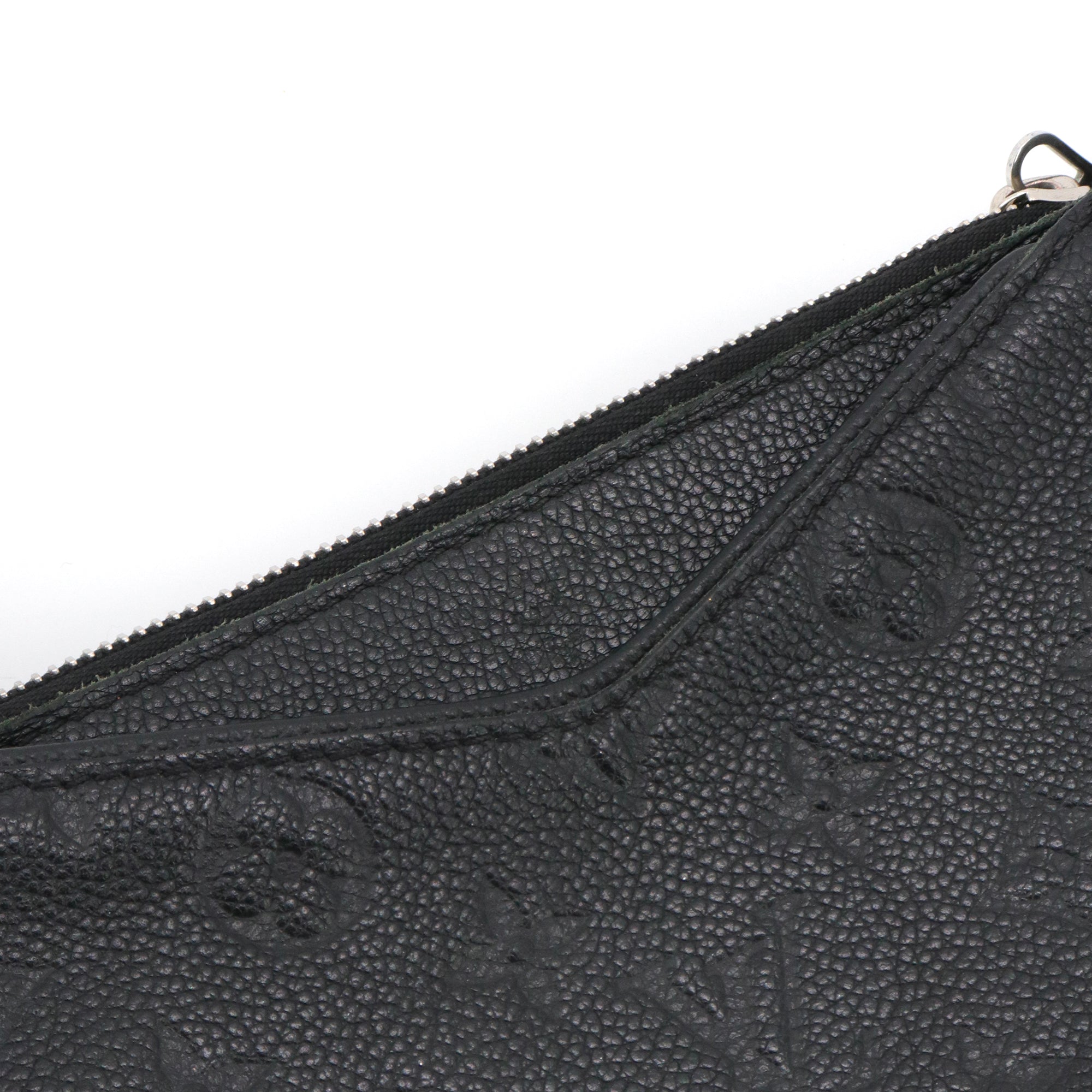 LOUIS VUITTON - Louis Vuitton Pallas shoulder bag in black empreinte leather