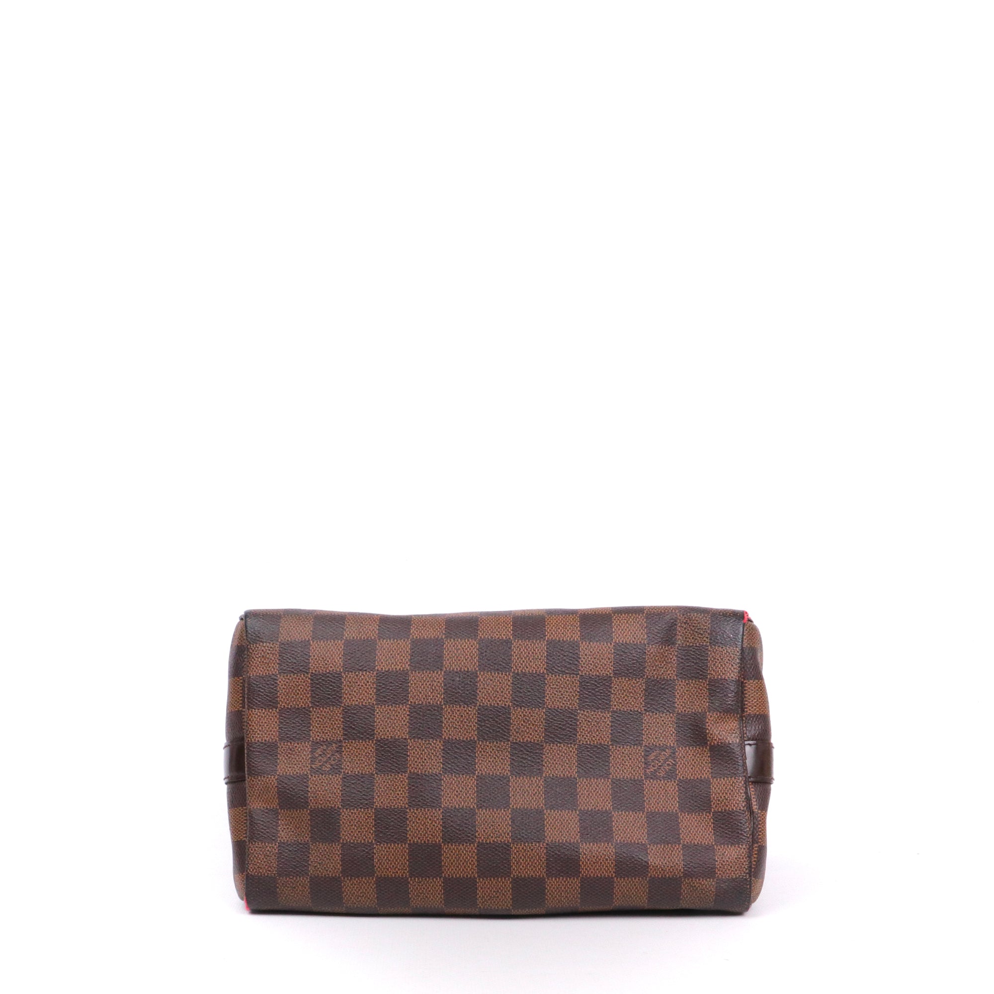 LOUIS VUITTON - Sac à bandoulière Speedy 25 Louis Vuitton en toile damier ébène