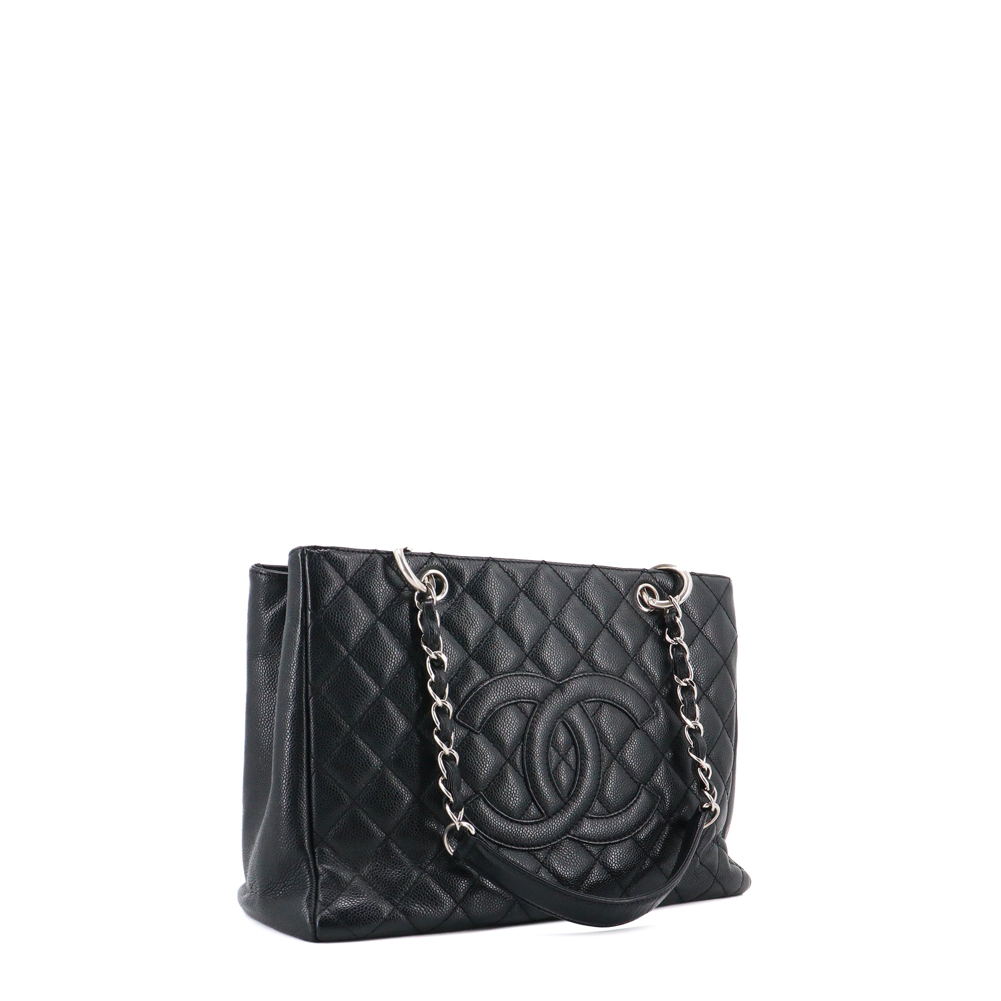 CHANEL - Deauville tote bag in navy blue canvas