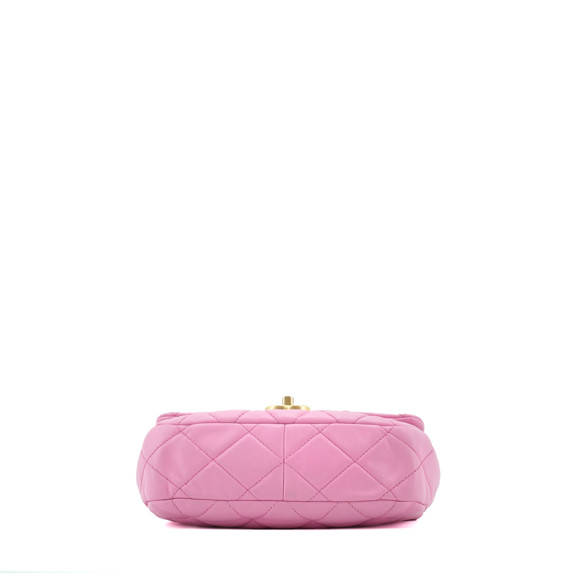 CHANEL - Limited Edition Chanel Pink Leather Shoulder Bag