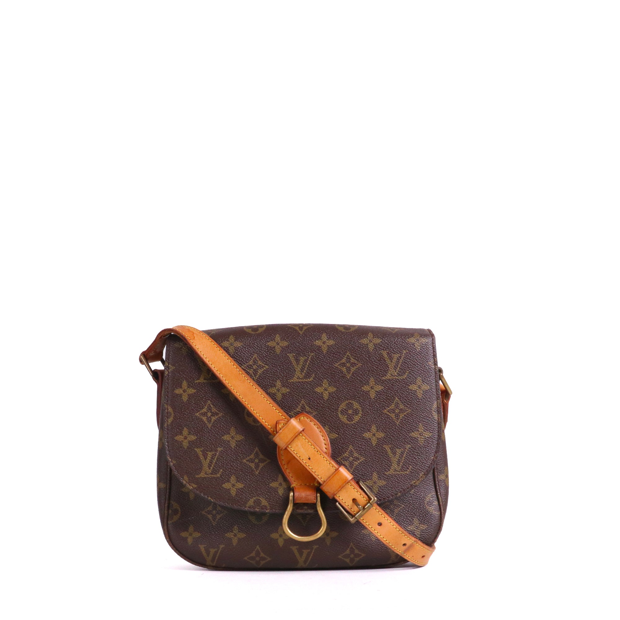 LOUIS VUITTON - Sac à bandoulière Saint Cloud Louis Vuitton en toile monogrammée vintage