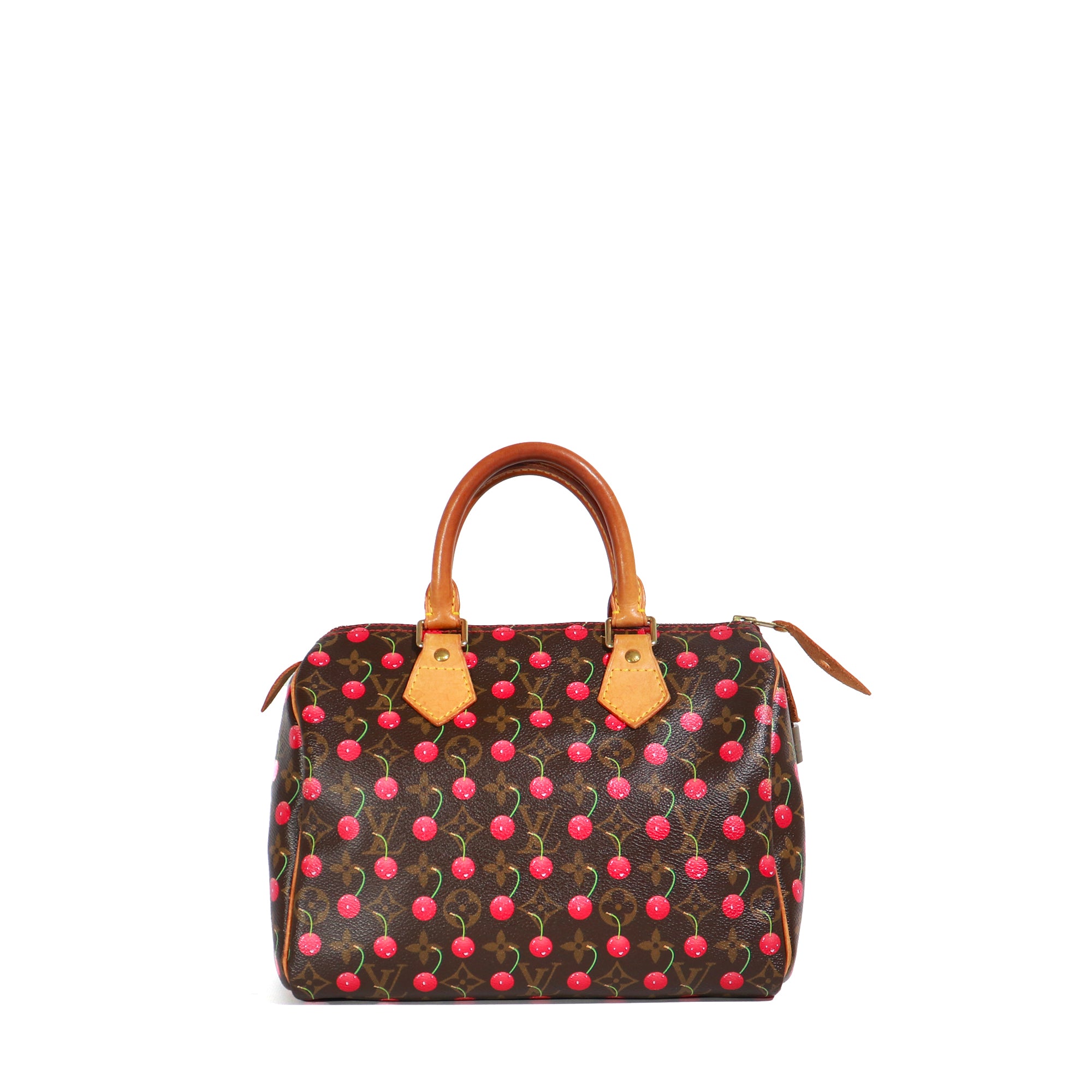 LOUIS VUITTON - Sac à main Speedy 25 en toile monogramme Murakami Cerises