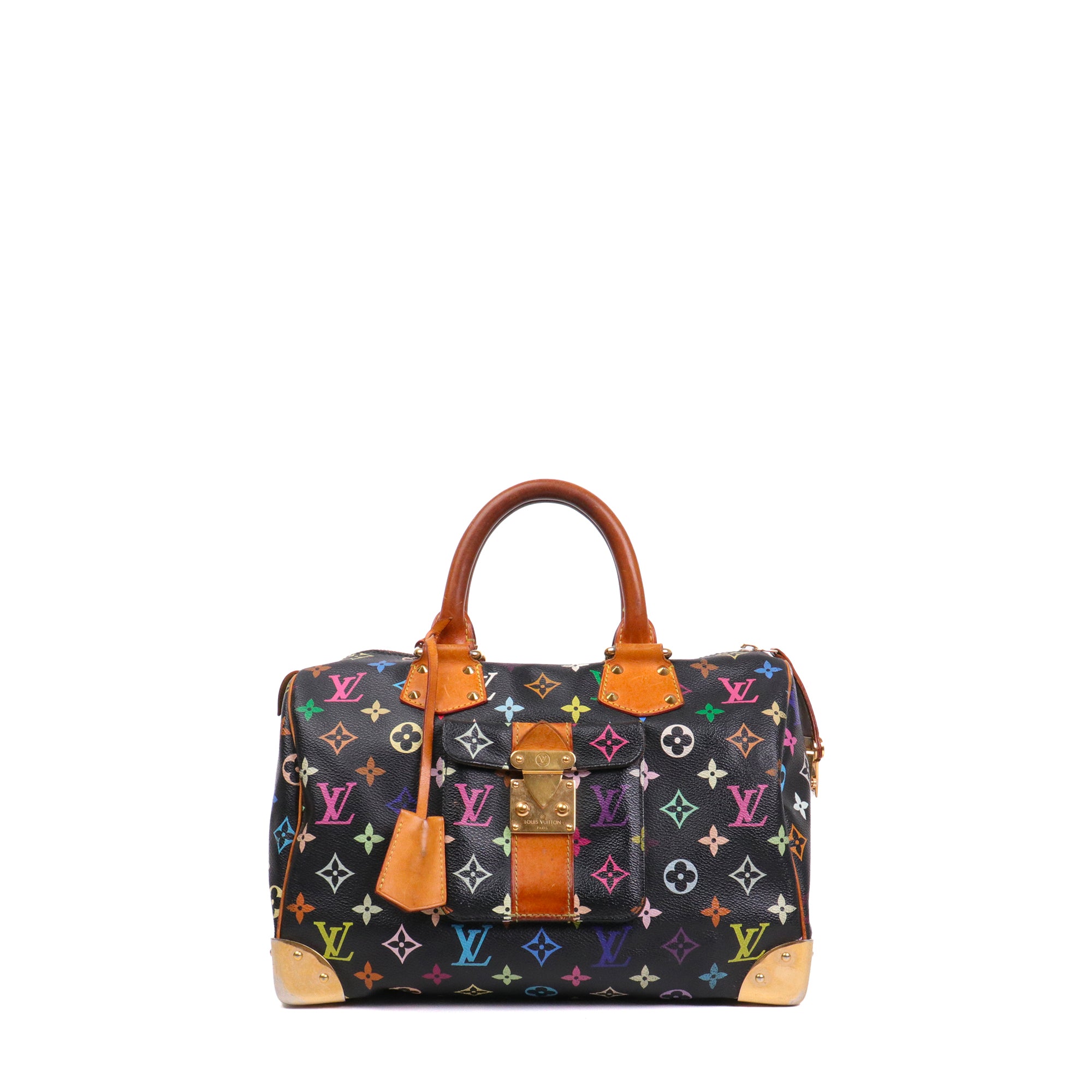 LOUIS VUITTON - Louis Vuitton Speedy 35 shoulder bag in Damier Ébène canvas