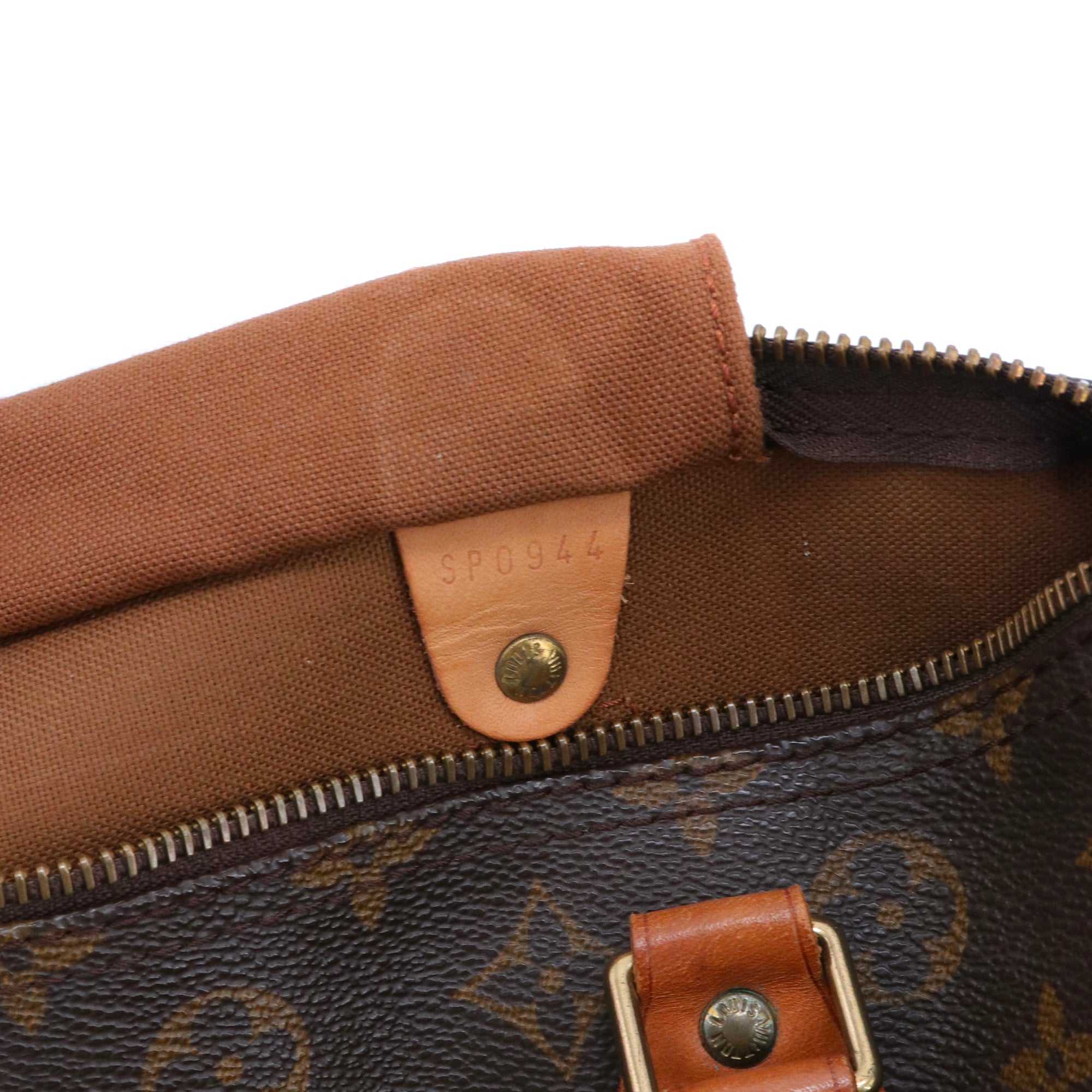 LOUIS VUITTON - Sac à main Speedy 30 Louis Vuitton en toile monogrammée vintage