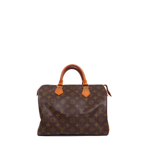 LOUIS VUITTON - Speedy 30 Damier Ebony