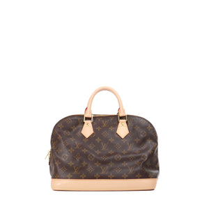 LOUIS VUITTON - Sac à main Alma PM Louis Vuitton en toile monogramme