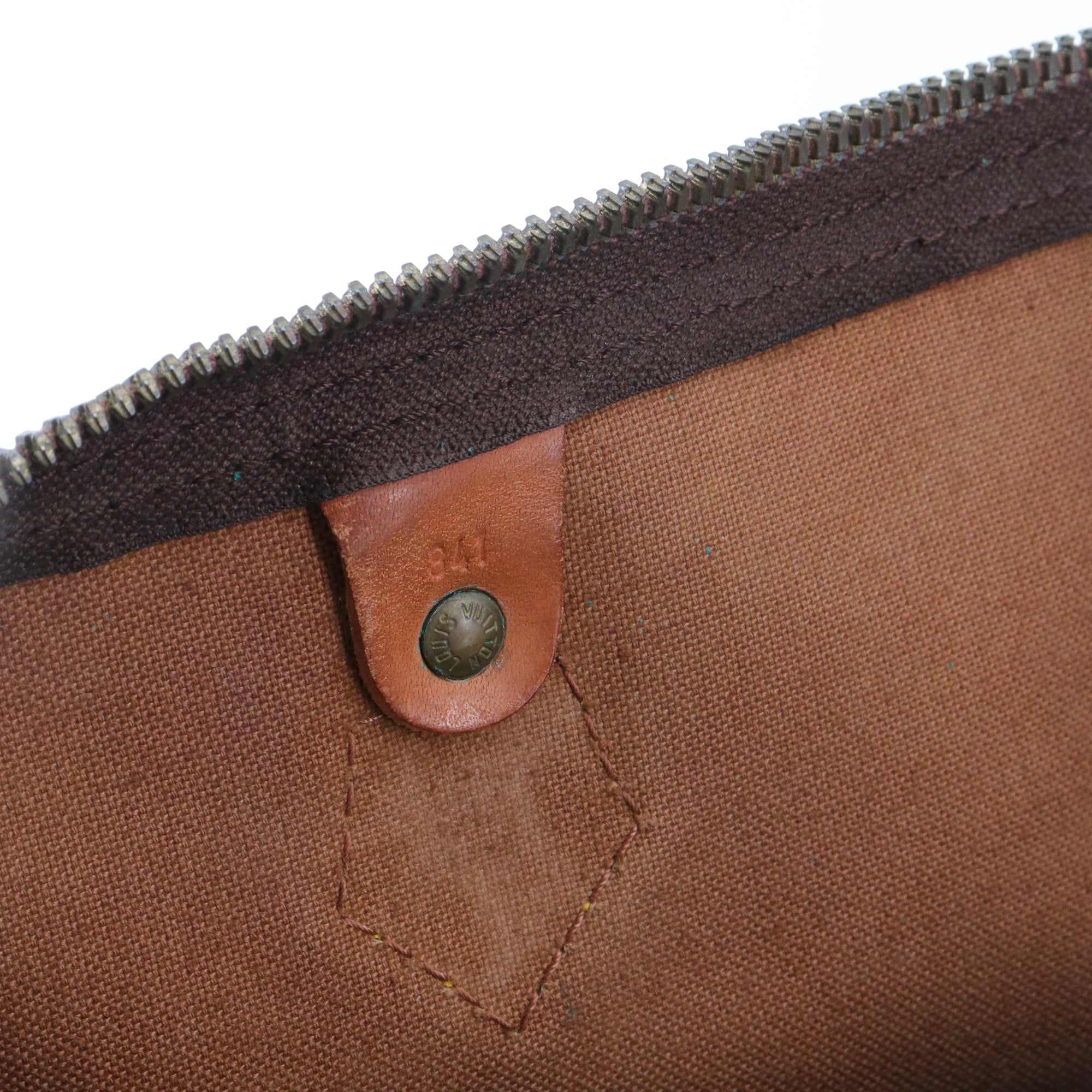 LOUIS VUITTON - Sac à main Speedy 30 Louis Vuitton en toile monogrammée