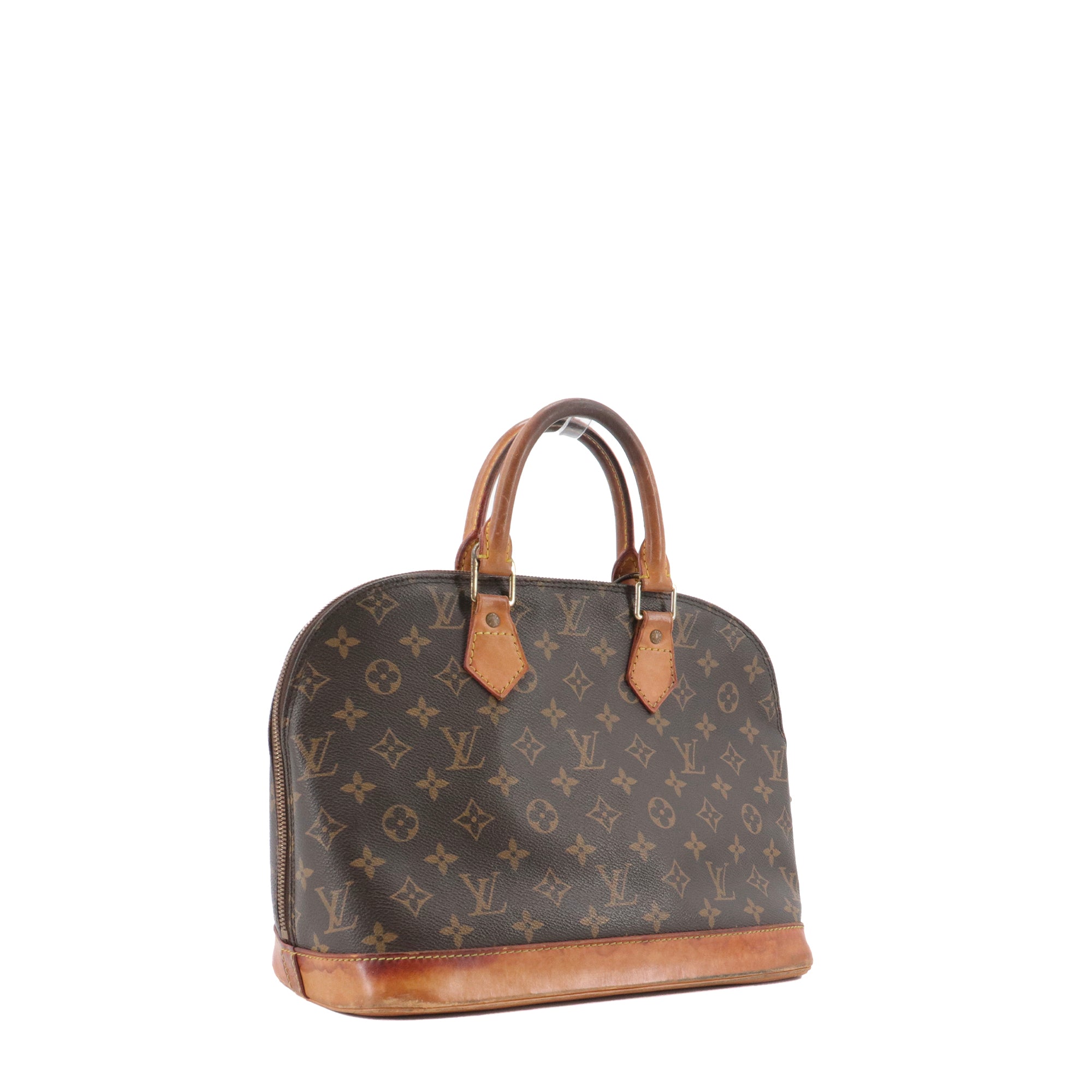 LOUIS VUITTON - Sac à main Alma PM Louis Vuitton en toile monogrammée vintage