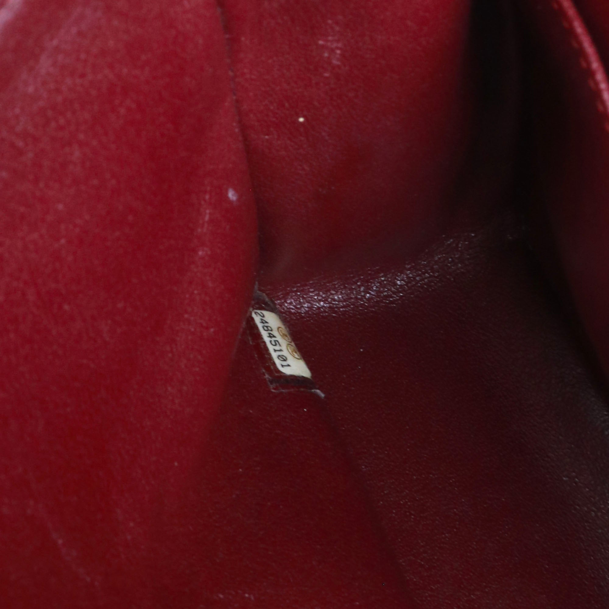 CHANEL - Sac à main Timeless/Classique Chanel medium double flap Chanel en cuir caviar noir