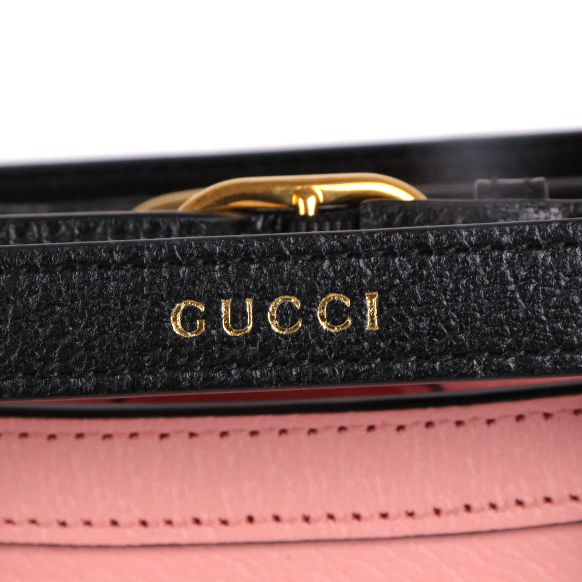 GUCCI - GG Marmont Small Size shoulder bag in black leather