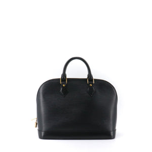LOUIS VUITTON - Sac à main Alma PM Louis Vuitton en cuir épi noir