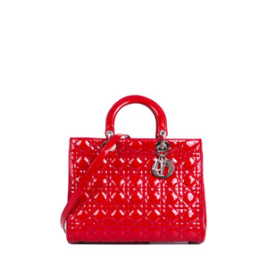 DIOR - Lady Dior Medium shoulder bag