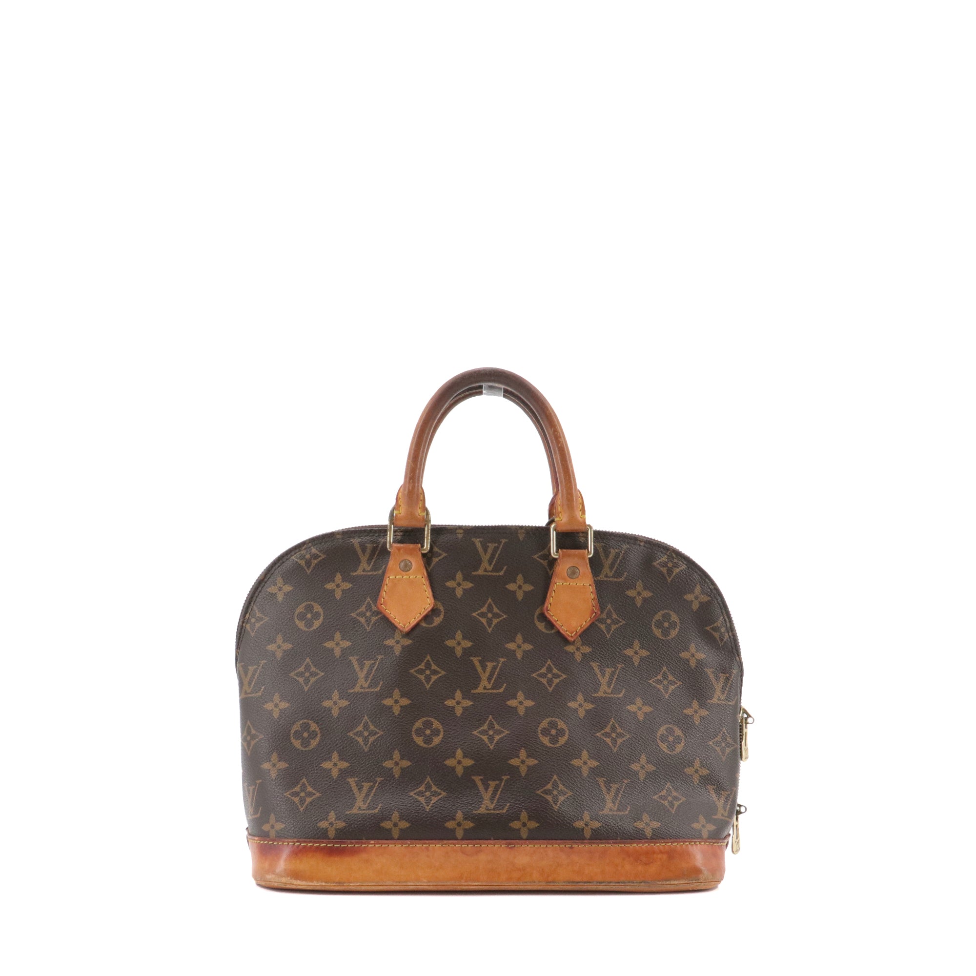 LOUIS VUITTON - Sac à main Alma PM Louis Vuitton en toile monogrammée vintage
