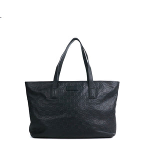 GUCCI - Gucci Soho tote bag in silver grained leather 