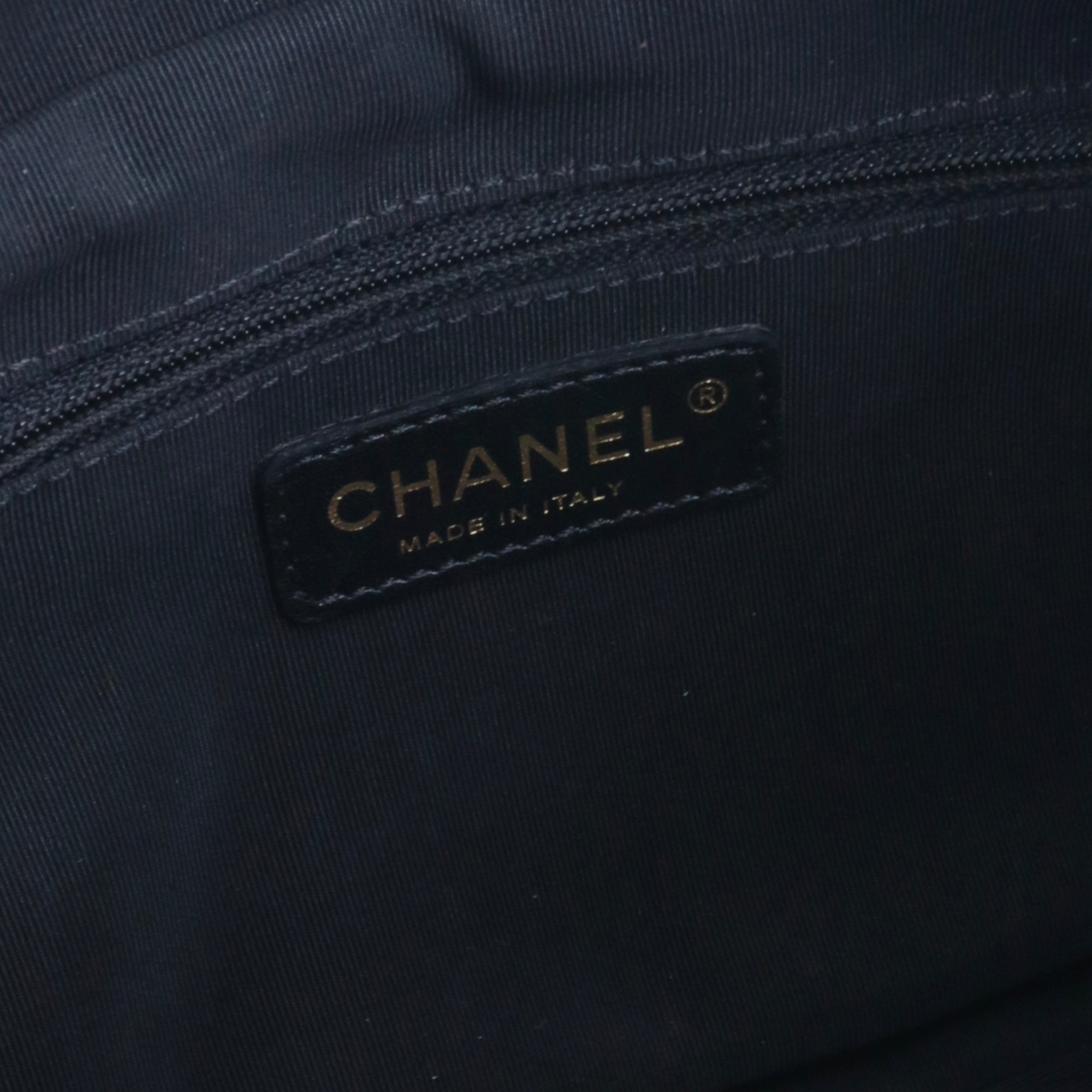 CHANEL - Chanel PM Shopping Tote Bag in Black Caviar Leather