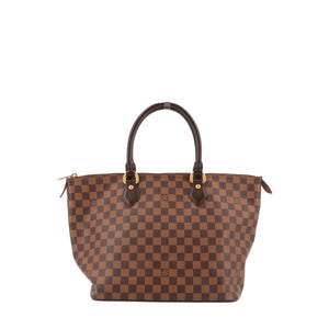 LOUIS VUITTON - Louis Vuitton Saleya handbag in ebony checkerboard canvas
