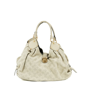 LOUIS VUITTON - Louis Vuitton Mahina tote bag in vintage beige grained leather