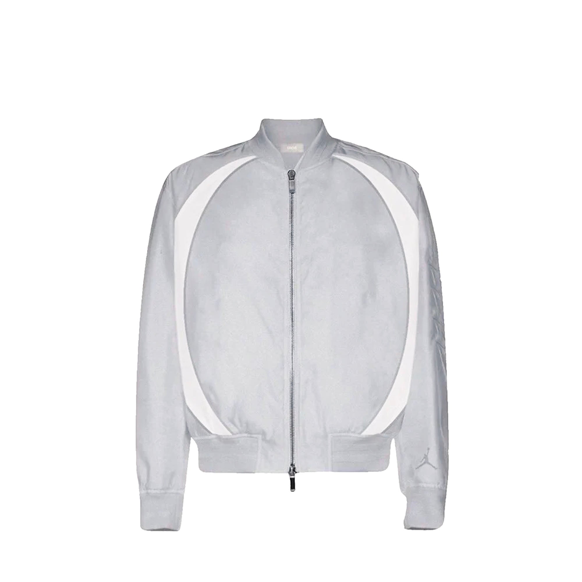 DIOR - Bomber aviateur argenté Jordan x Dior (T44)
