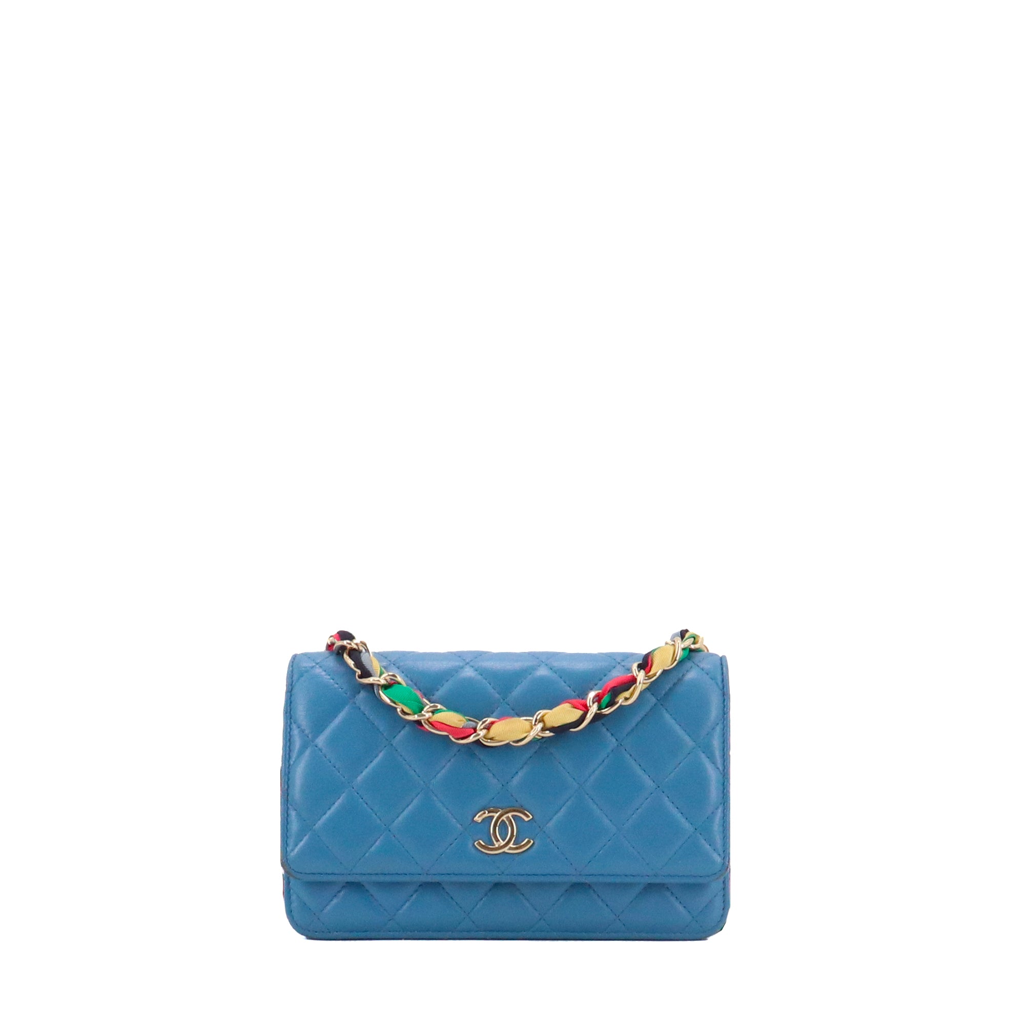 CHANEL - Timeless Wallet On Chain bag in pink patent leather