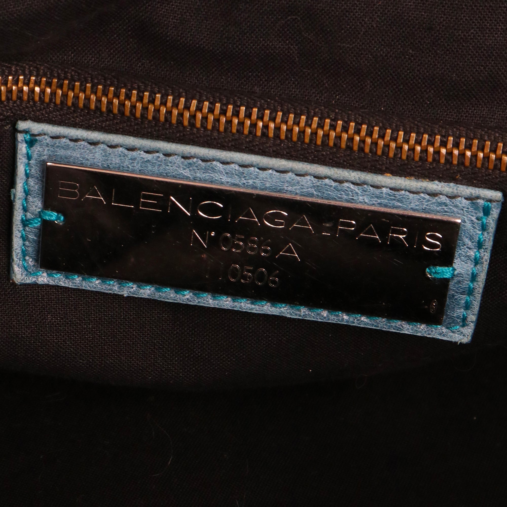 BALENCIAGA - City leather tote bag