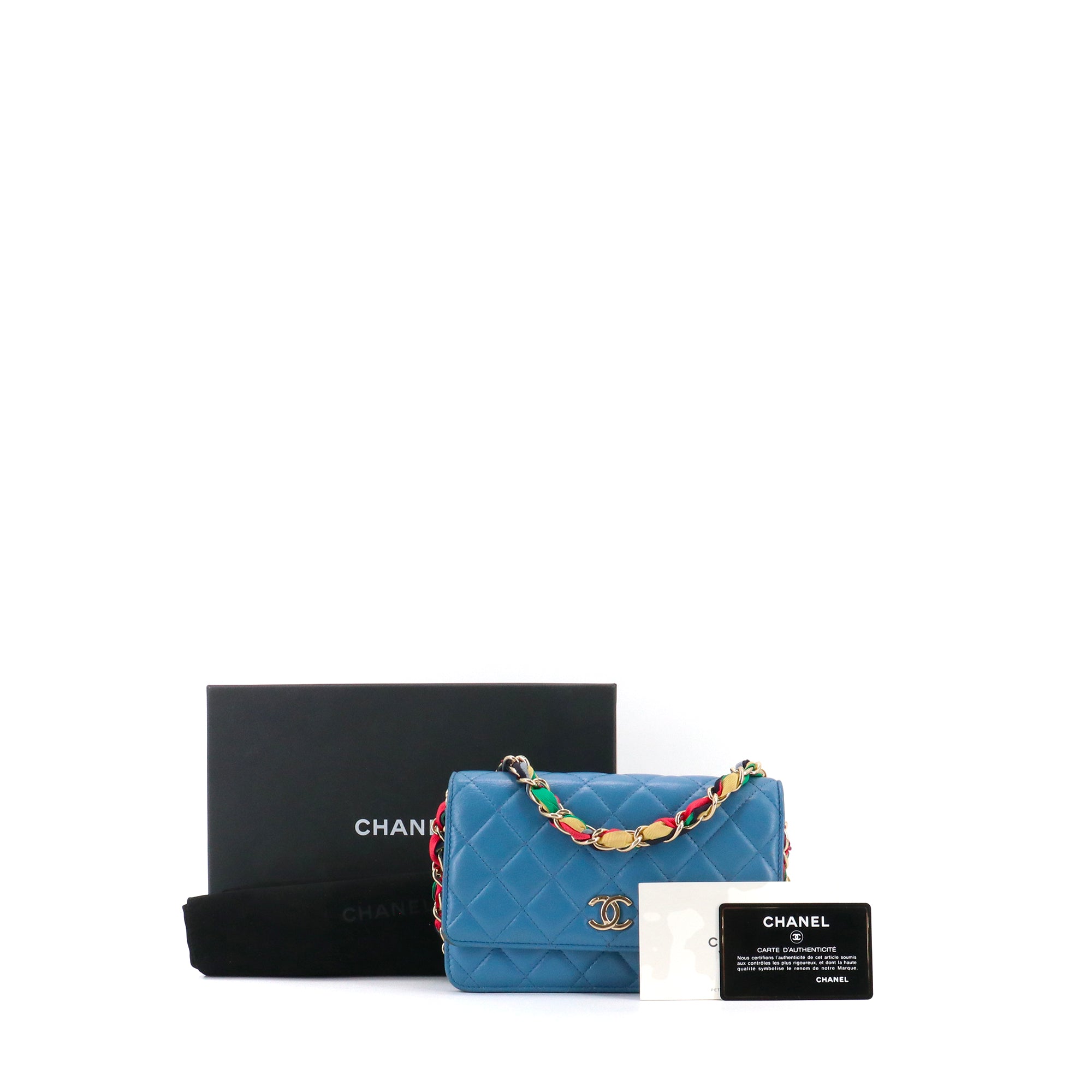 CHANEL - Timeless Wallet On Chain bag in pink patent leather