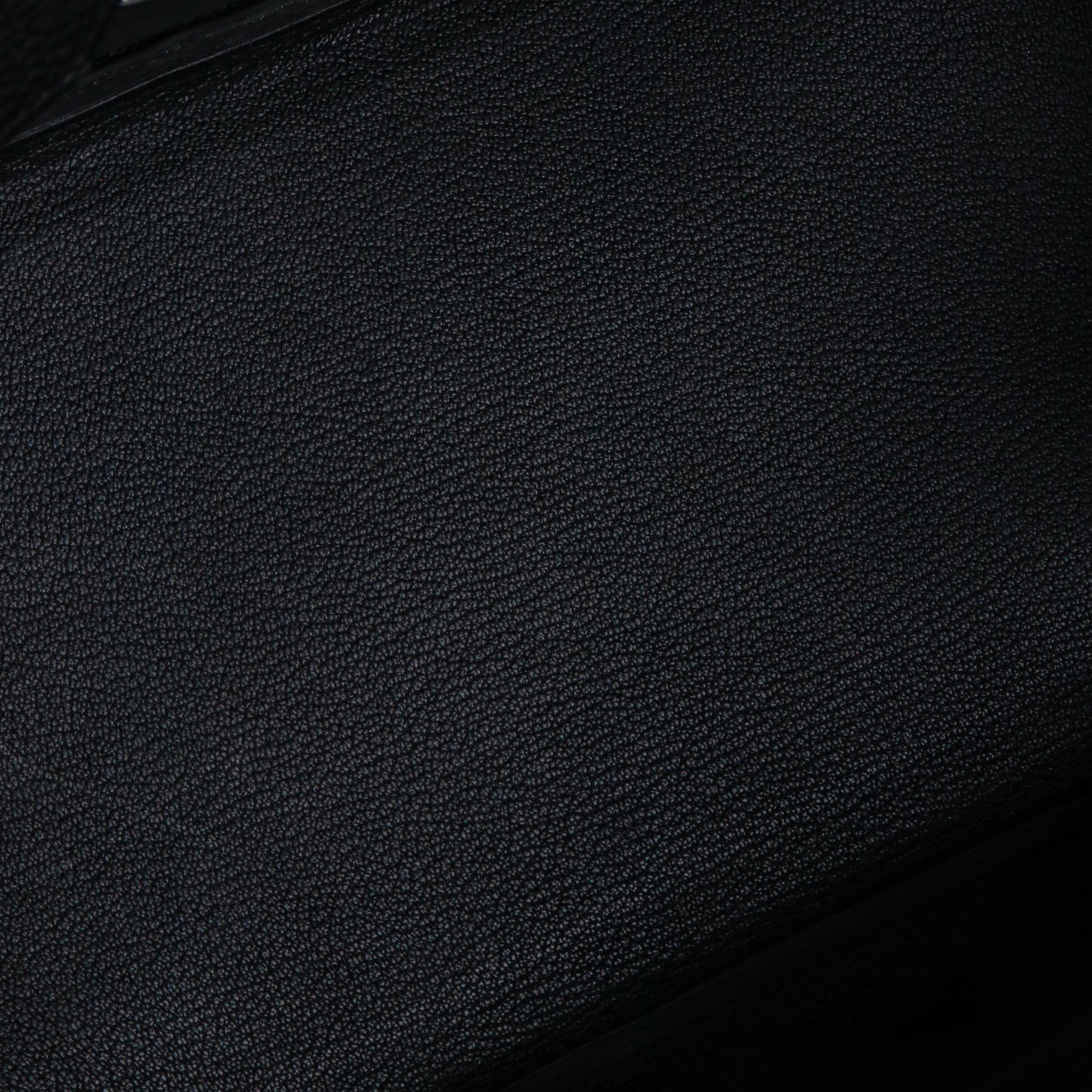 HERMÈS - Birkin 35 handbag in black togo leather 