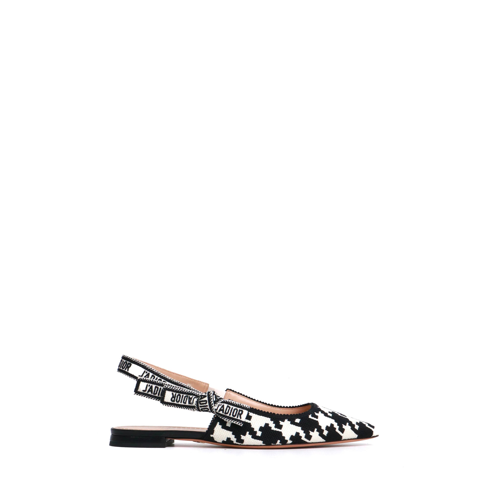 DIOR - J'Adior Slingback ballerinas in patchwork denim (T37)