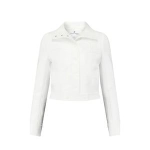 COURRÈGES - Veste Réédition Courrèges en vinyle blanc (T36)