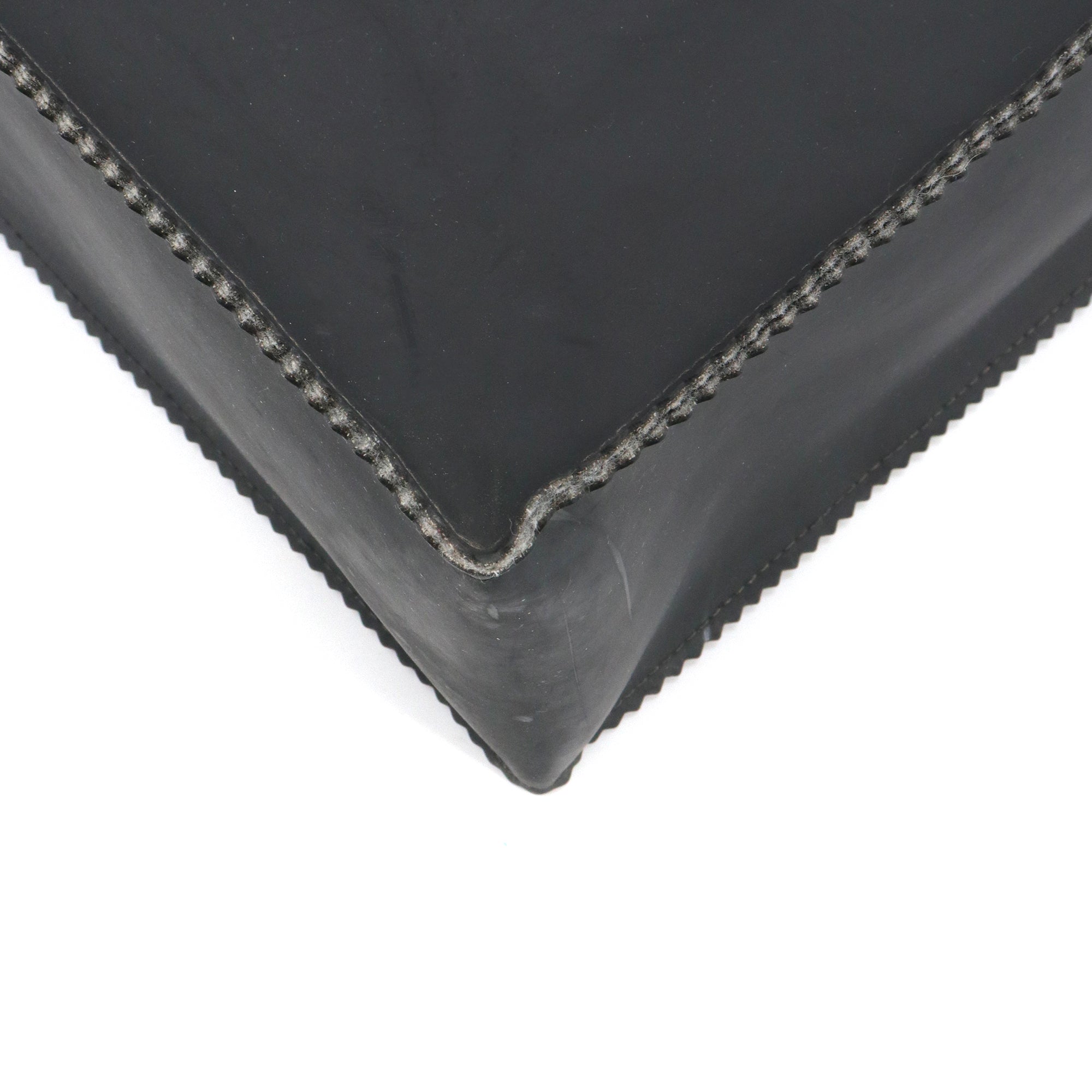 CHANEL - Sac Cabas Cocomark Chanel en caoutchouc noir vintage