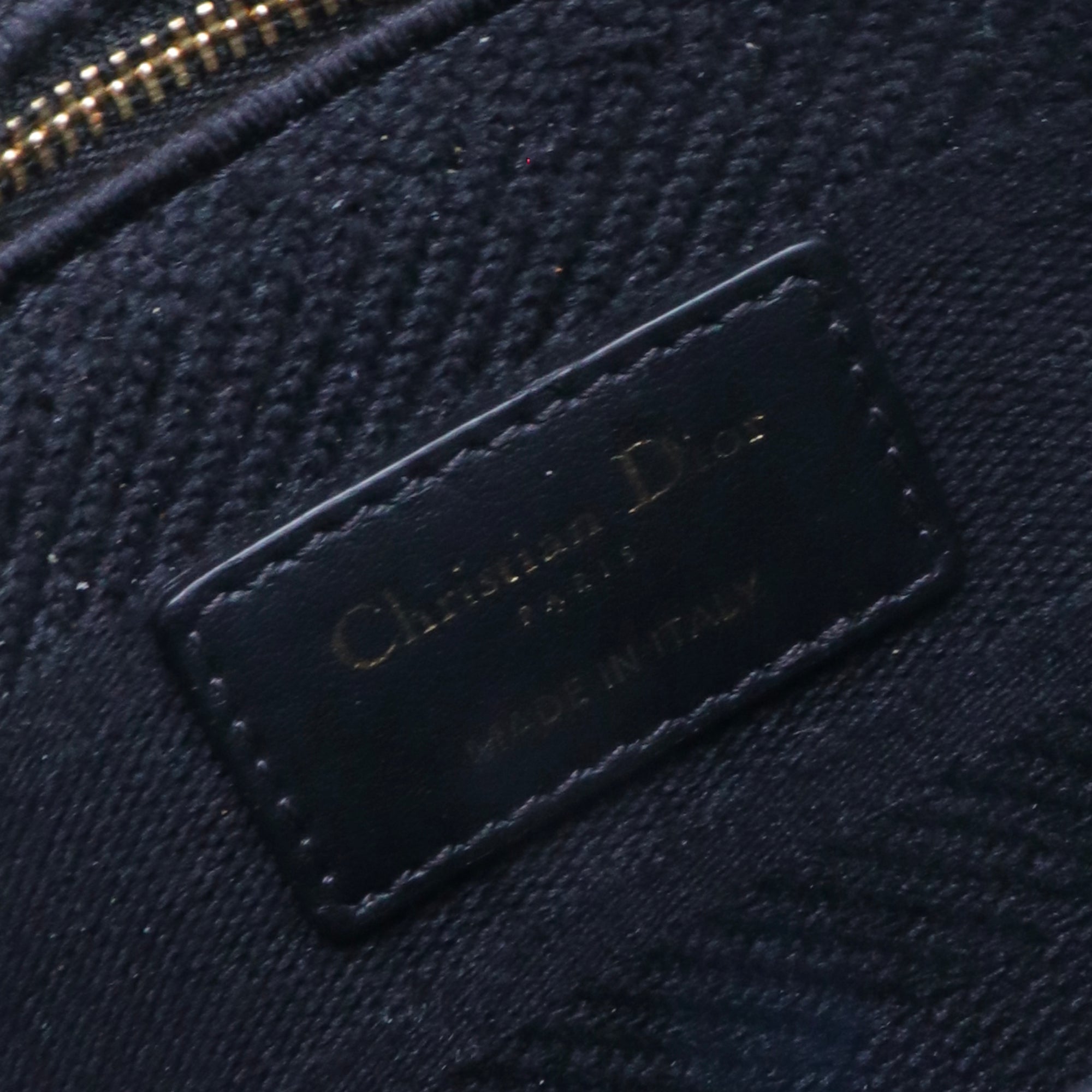 DIOR - Sac à bandoulière Lady D-Lite Medium Dior en toile noire