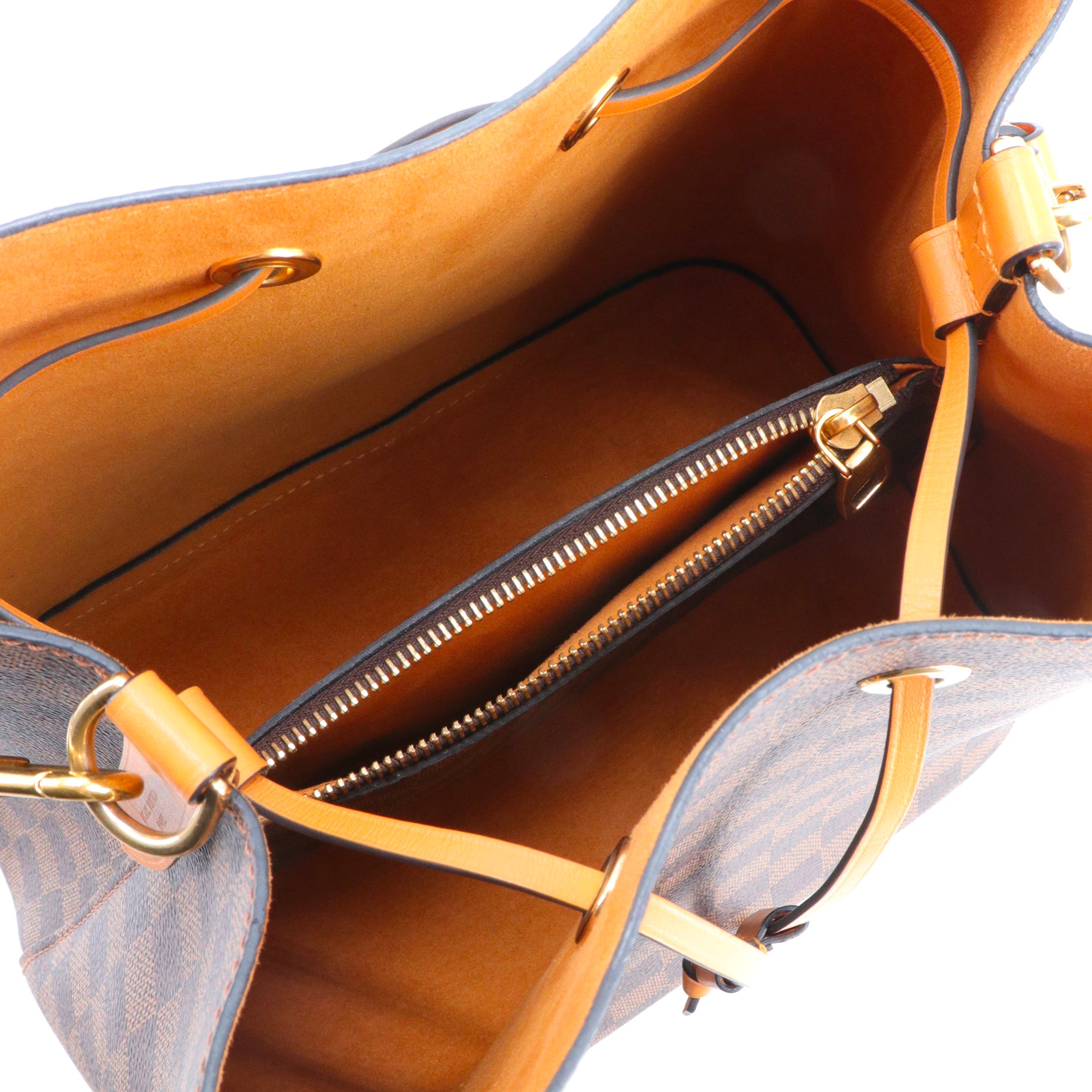 LOUIS VUITTON - Sac à épaule Néonoé Louis Vuitton en toile damier ébène