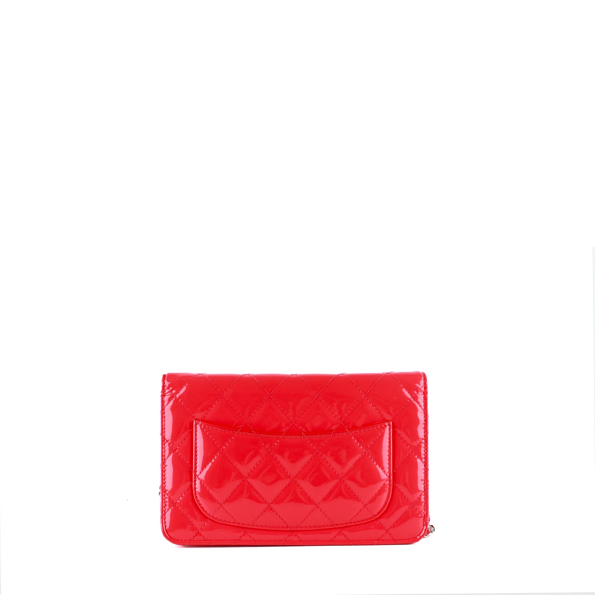 CHANEL - Timeless Wallet On Chain bag in bright pink patent leather