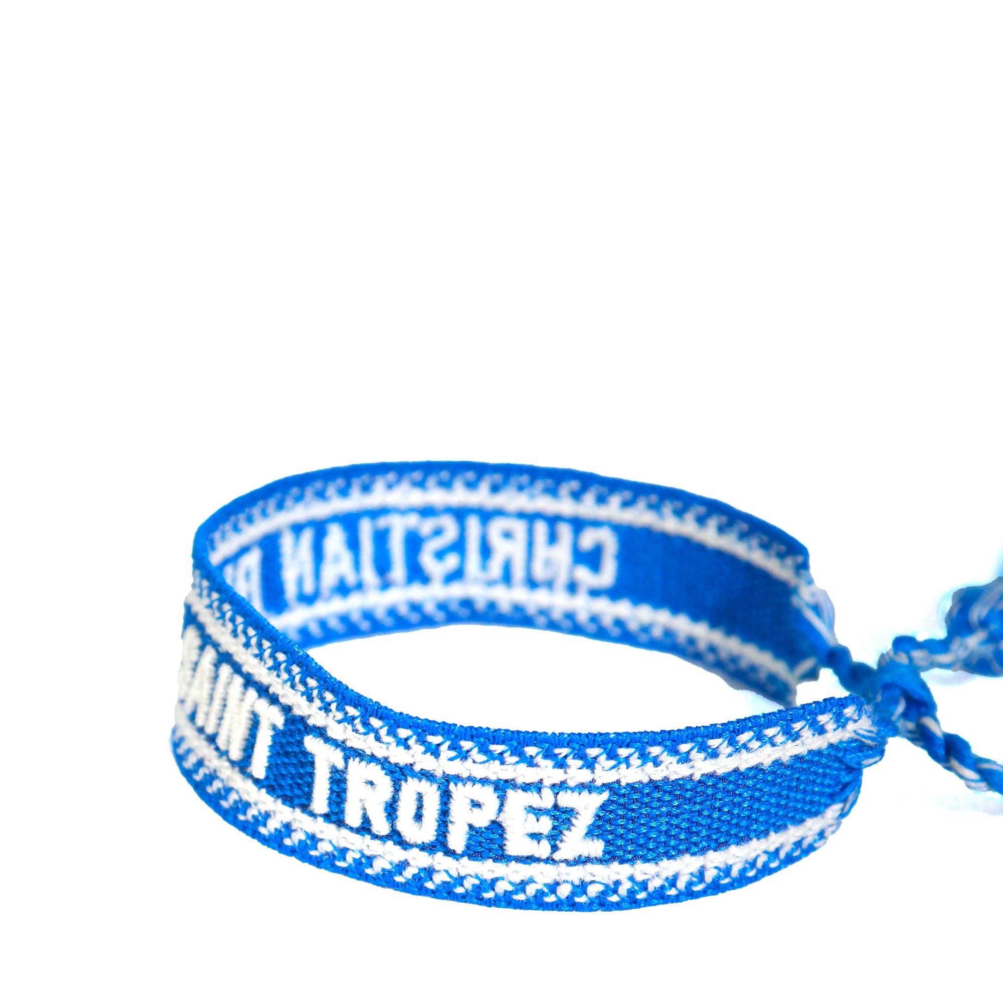 DIOR - Bracelet Christian Dior Saint-Tropez Dioriviera bleu