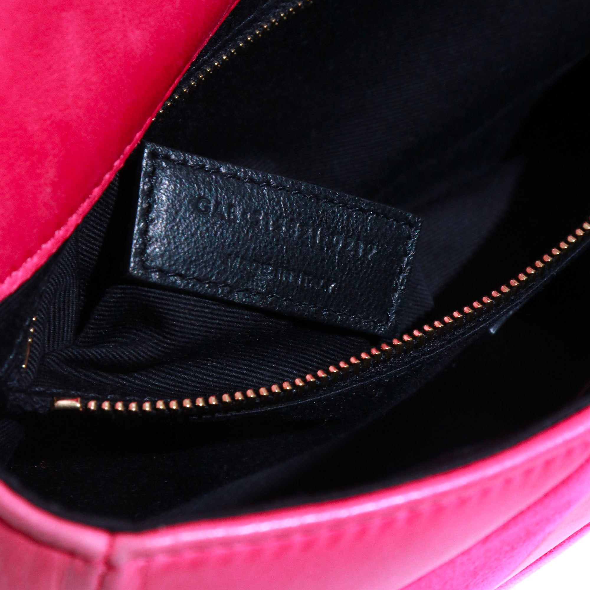 SAINT LAURENT - Sac à bandoulière Jamie medium Saint Laurent bi-matière cuir daim rose