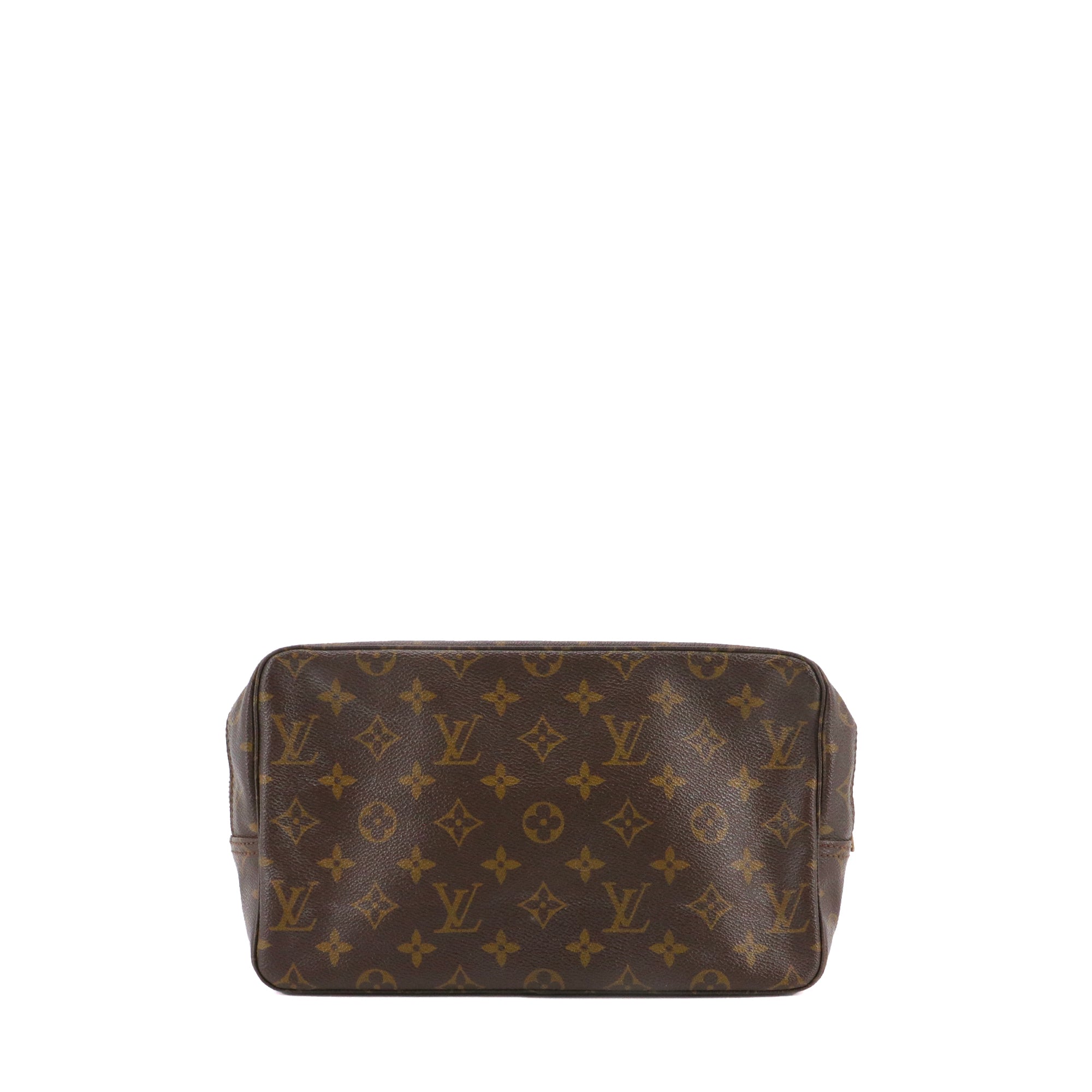 LOUIS VUITTON - Trousse de toilette Louis Vuitton en toile enduite vintage