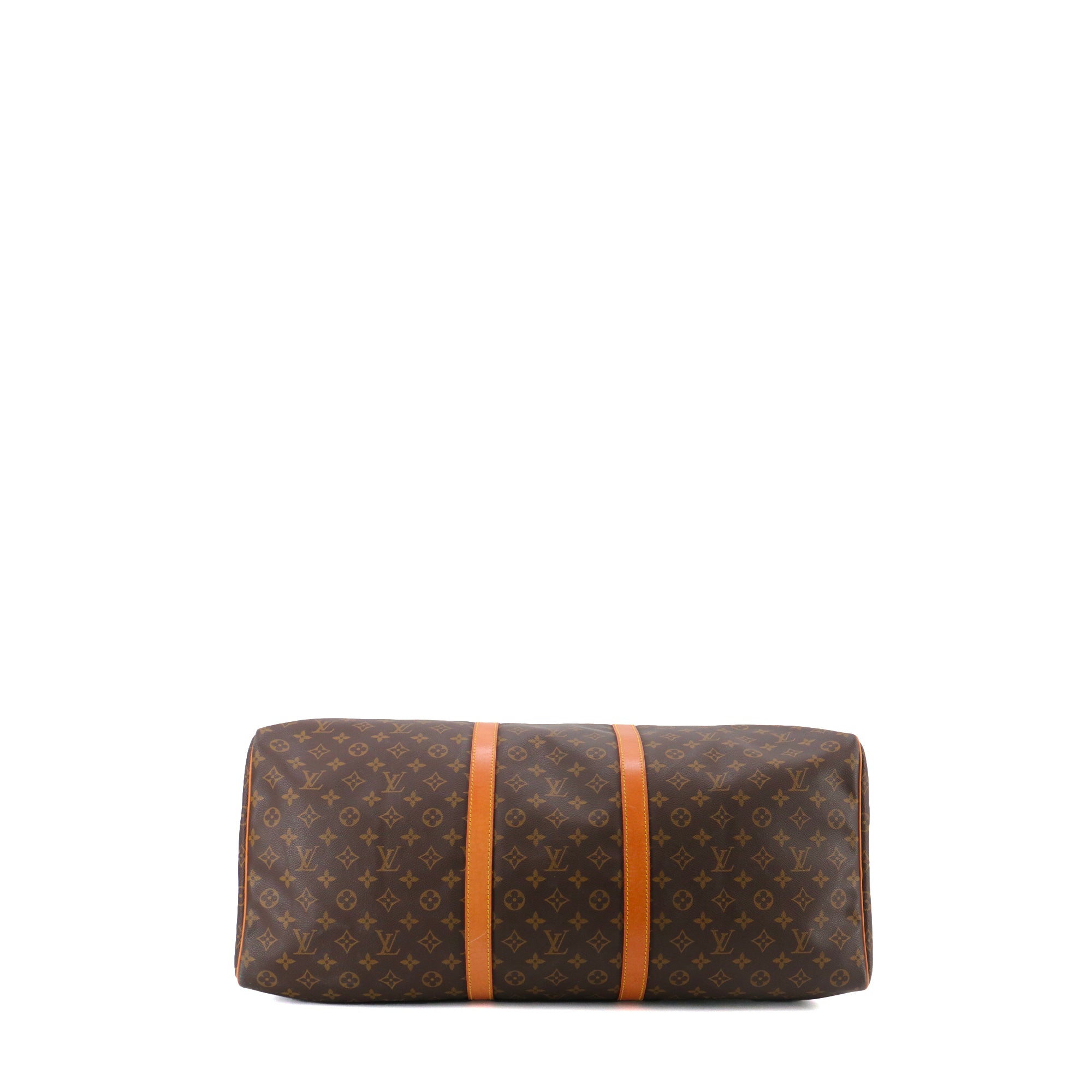 LOUIS VUITTON - Sac de voyage Keepall 60 Louis Vuitton en toile monogrammée vintage