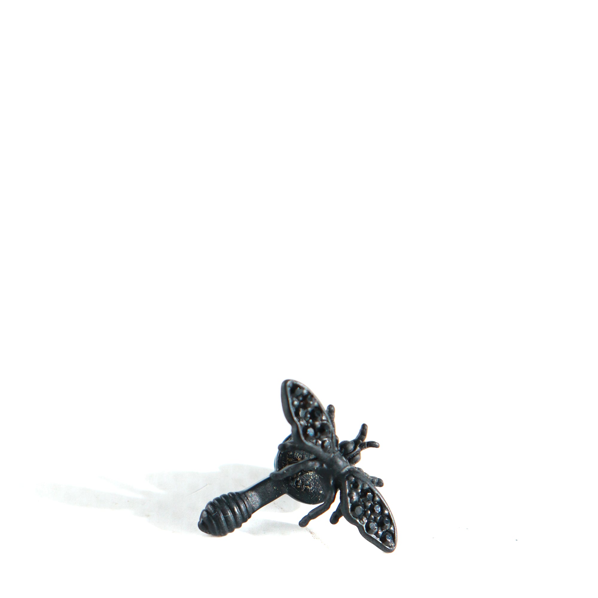 DIOR - Boucles d'oreilles J'Adior en strass noirs