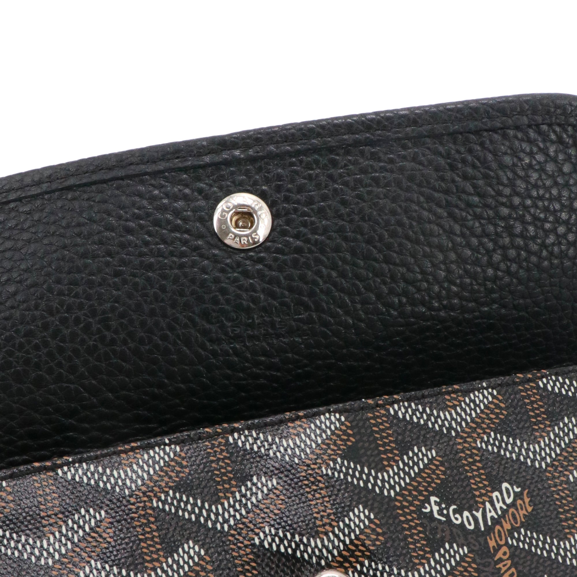 GOYARD - Saint Louis Goyard pouch in black Goyard canvas