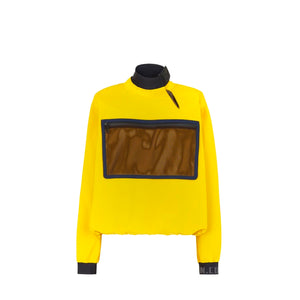 FENDI - Veste coupe-vent Fendi en toile jaune (S)