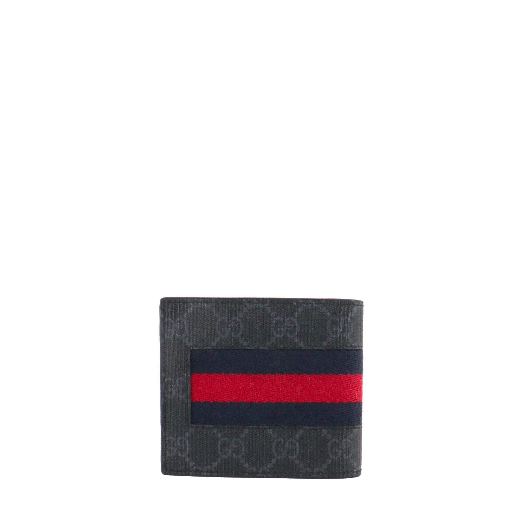 GUCCI - Portefeuille GG Supreme Gucci en toile enduite monogrammée