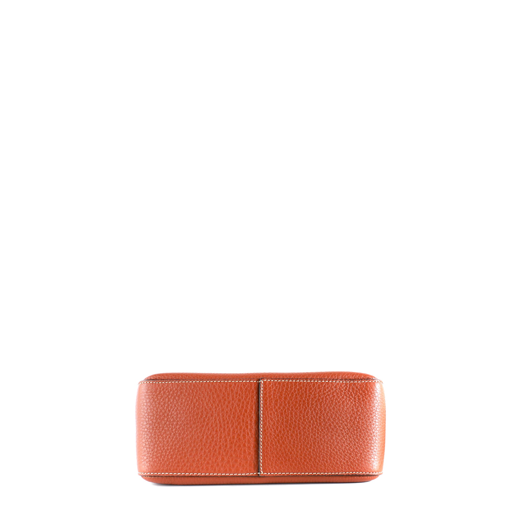 VALENTINO - VSling shoulder bag in brown grained leather